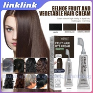 Fruit Hair Dye Cream Plant Extract Hair Dye Essence With Comb Hair Dye Shampoo Botanical Bubble Hair Dye Non-damaging Hair Color inklink_sg