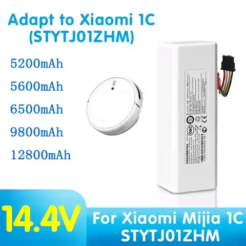 14.4V P1904-4S1P-MM Battery For Xiaomi Sweeping Robot Battery 1C Vacuum Cleaner Cleaning Robot Acces