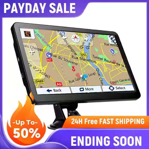 Navigation System Built-in Speaker 7 Inch HD Car GPS Navigation FM Transmitter Australia North Ameri