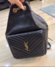 正品YSL 672609 羊皮後背包96新