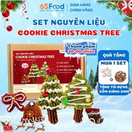 Christmas Tree Cookie Set, 30-40 delicious crispy Christmas Cookies from 6SFOOD