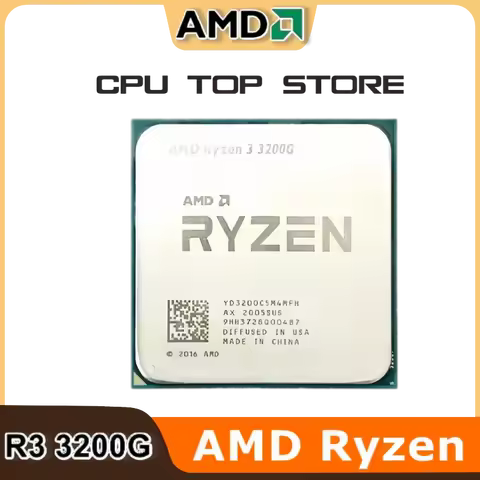 AMD Ryzen 3 R3 3200G Processor 3.6GHz Quad-Core 65W AM4 CPU