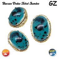 Cincin Batu Akik Bacan Doko Totol Jumbo