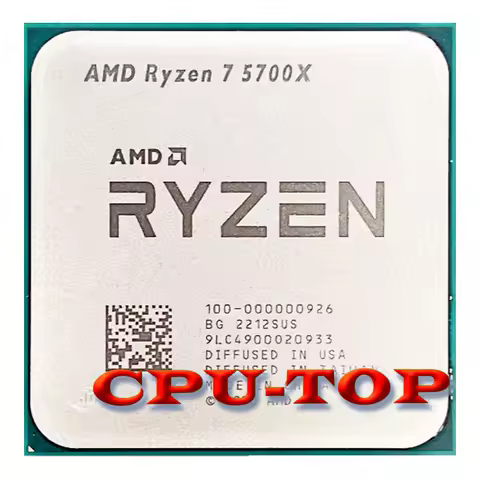 NEW AMD Ryzen 7 5700X R7 5700X 3.4 GHz Eight-Core 16-Thread CPU Processor 7NM L3=32M 100-000000926 S