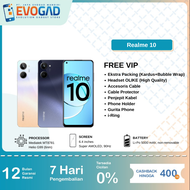 Realme 10 Android 12, Realme UI 3.0 | Realme 10 4G Garansi Resmi - 8/128 DISKON, No Free