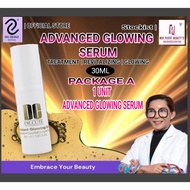 ADVANCE GLOWING SERUM 30ml BY Dr. Cute All Skin Types. Serta random free gift :