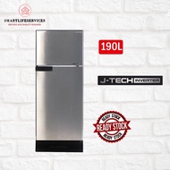 【FREE SHIPPING】 Sharp Inverter Refrigerator (190L) SJ209MS HUGGY SERIES fridge peti ais sejuk