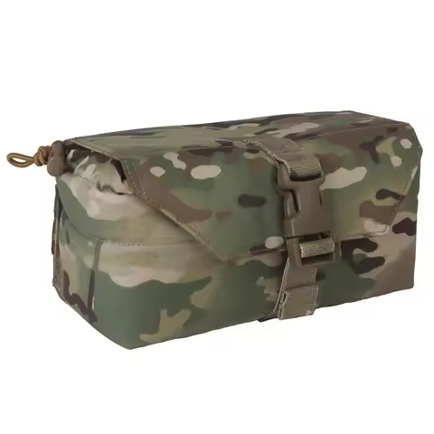GPNVG-18 Night Vision Goggles Storage Pouch NVG Tactical Goggle Sponge Pad Shock Absorbed MOLLE Prot