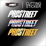 NEW1-Cutting Sticker - Sticker Prostreet Stiker Motor Mobil Laptop Original Schotlite Timbul Hologra