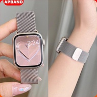 Best Selling Stainless Steel Milanese Loop Strap For Apple Watch Ultra 3 2 49Mm Series 11 10 9 8 7 S