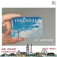 Indonesia Refrigerator Magnet Travel Souvenir Jakarta Bali Sumatra Refrigerator Magnet Gift