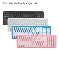 2.4GHz Wireless Keyboard Chocolate Keyboard Game Keyboard Universal Keyboard