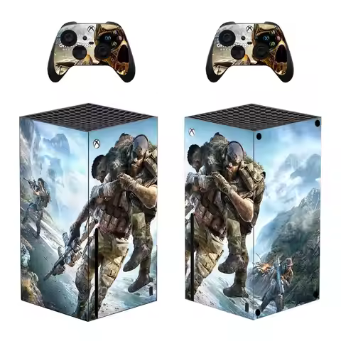 Ghost Recon Breakpoint Skin Sticker Cover for Xbox Series X Console and Controllers Xbox Series X Sk
