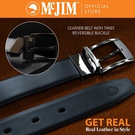 Mcjim Reversible Leather Belt