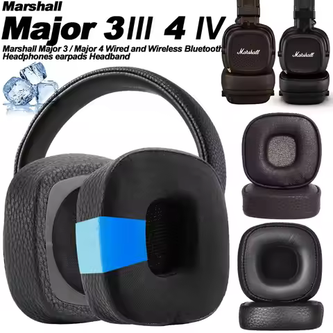 Replacement for Marshall Major 3 / Major 4 Wired and Wireless Bluetooth Headband Ear Pads Earphone C