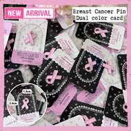 10 PCS Awareness Ribbon Pin Breast Cancer, Mental Health and other cancer.