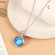 [PDBH Fashion Store] Flash Sale Genshin Impact Flip Cover Pocket Watch Retro Personality Student Cabochon Pendants Necklace Watch Men Women Fashion Pocket Watch