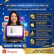 [MacOS] 4K Video Downloader Plus Pro 26 for macOS | Lifetime Use | Full Version for Mac | Video & Pl