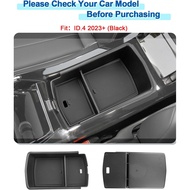 2023 2024 ID.4 Accessories Center Console Organizer for VW ID.4 (Standard/Pro/S/Pro S/S Plus), Durab