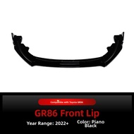 Front Bumper Lip 2022+ Toyota Subaru BRZ GR86