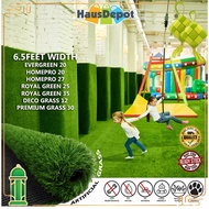 [6.5FEET WIDTH] Rumput Karpet Tiruan/ Artificial Grass Carpet/ Rumput Tiruan/ Grass Carpet Indoor