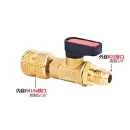 R410A Air Conditioning Refrigerant Filling Liquid Safety Ball Valve r22 Air Conditioning Safety Valv