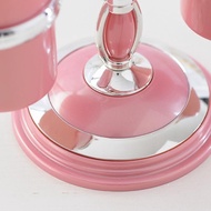 European Desktop Makeup Mirror Storage Box Storage Mirror Double-Sided Dressing 3 Times Magnificatio