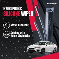 Kamatto Wiper Honda Civic FE (2022-Present) Hydrophobic Silicone Water Repelling Coating