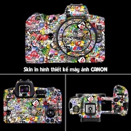 Skin Stickers Printed with Canon R/Rp/R3/R5/R6/R6II/R7/R8/5D/5D2/5D3/5D4/800D,M50 | Waterproof, scra