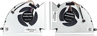 New Cooling Fan Replacement for MSI GE76 Raider GE76 11UH 11UE 11UG GP76 WE76 MS-17K3 17K4 17K2 17K1