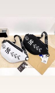 預訂款 2色選 MLB NY logo 腰包 斜咩袋