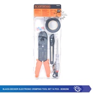 Black+decker Electronic Crimping Tool Set 14 Pcs - BD80799