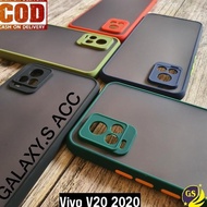 Salt Vivo V21 4G 5G Y51 Y53S Y51A V20 Se V15 Pro Y71 Y53 Y91 Y93 Y95 Y91C Soft Case Dove Matte Color