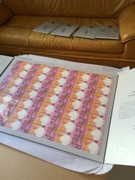 匯豐紀念鈔150，35連張 3連張 1張