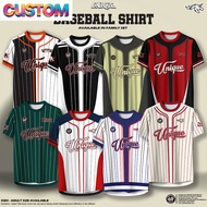 Unique Nation 2026 Baseball Jersey Design, Printed Round-Neck Micro