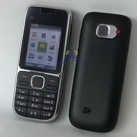 Original Unlocked C2 C2-01 2G 3G Mobile Cell Phone Support Hebrew & Russian & Arabic Keyboard Cellph