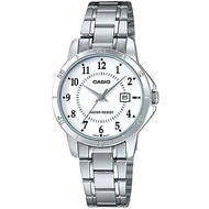 CASIO LTP-V004D-7B ANALOG DRESS VINTAGE Collection Stainless Steel Case Band Water Resistance LADIES / WOMEN WATCH