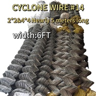 Cyclone Wire #14 Locally Made Bakod LOCAL 6ft 4x4, 2x2 inch near 5 meters