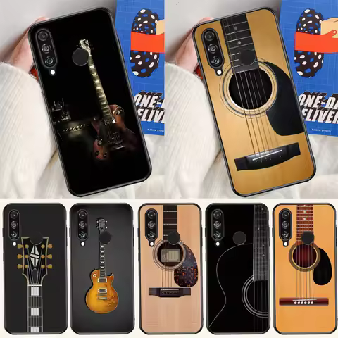 Guitar Instrument Music For Huawei Nova Y91 Y90 Y60 Y70 Y72 Y61 9 10 SE 12i 12s 11i 5T P60 Pro P20 P