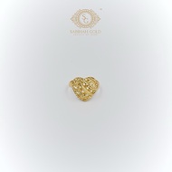 SABIHAHGOLD Ring Love 916/22K Original Gold GR0001833