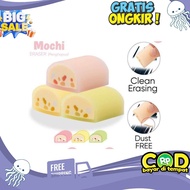 [ 12 PCS ] Joyko ERT-140 Mochi Eraser ERT-140 Rubber EraserPenghapus Unique Mochi ShapePenghapus