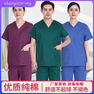 READY STOCK  BAJU SCRUB MEDICAL SCRUB SUIT Doctor 's Scrub FOR WOMEN / TOP ONLY