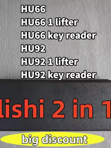 High Quality lishi 2 in 1 tool HU66 HU66(1 lifter) HU66keyreader HU92 HU92(1 lifter ) HU92keyreader
