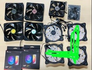 電腦砌機風扇 - Cooler Master Halo 140/NR200P max水冷原裝風扇/120cm slim(15mm)風扇