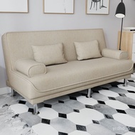 🚢Sofa Sofa Bed Dual-Use Folding Furniture Fabric Sofa Double Three-Person Living Room Rental Sofa Lazy Sofa Bed