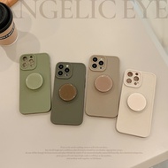 Retro Phone Case iphone14 Mobile Phone Shell for Iphone 15pro Max Bracket 13 12 Mini 11 Morandi X