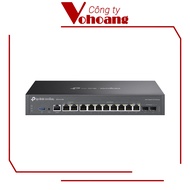 TP-Link Omada ER7412-M2 Business Router With 4-Core 2.0GHz CPU, 2 2.5G LAN Ports, 10 1G LAN Ports, 1