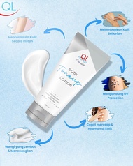 Hand Body Lotion Glowing QL Toneup Lotion 150ml Pemutih Badan Cepat