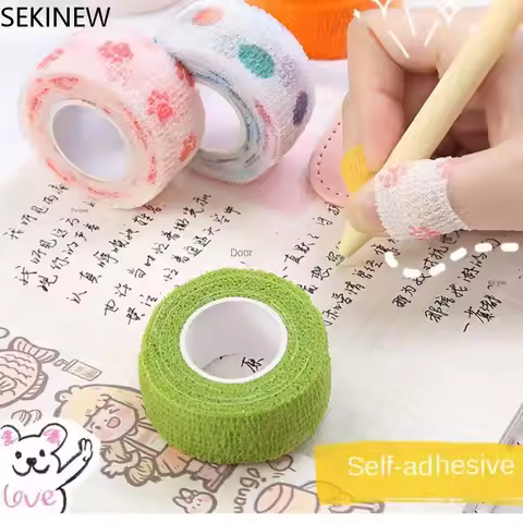 1 Pcs Finger Bandage Self-adhesive Tape Student Writing Finger Guard Cartoon Anti-wear Anti-cocoon S