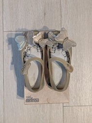 Mini Melissa 公主平底鞋  15.5（Mini Melissa Butterfly Flats 15.5）